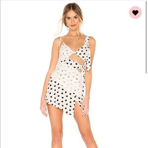 For Love and Lemons June Asymmetrical Dress